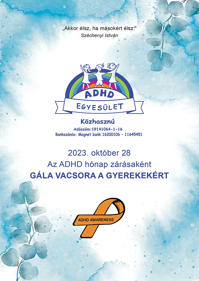 Gála vacsora a gyerekekért